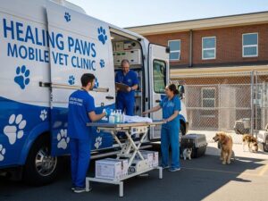 تجهیزات لازم برای کلینیک سیار دامپزشکی